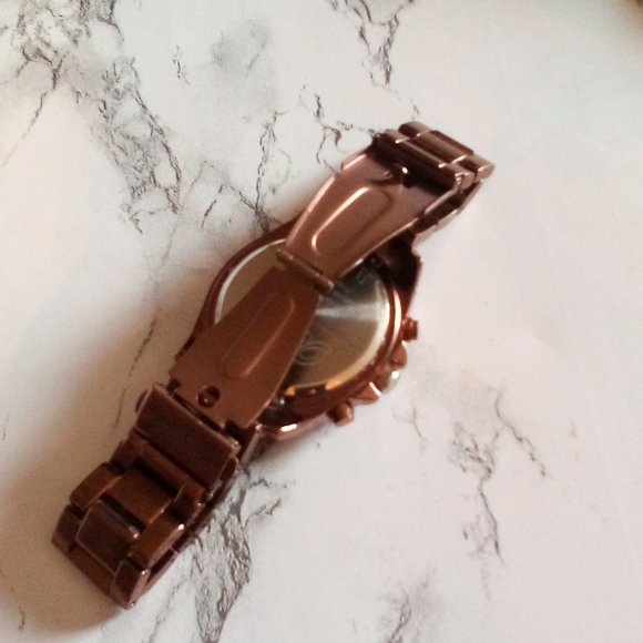 Breda Ladies Watch #2288 Bronze with Crystals - Picture 11 of 12